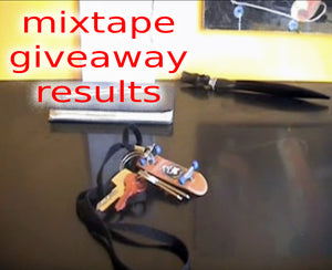 mixtape giveaway results/reference list